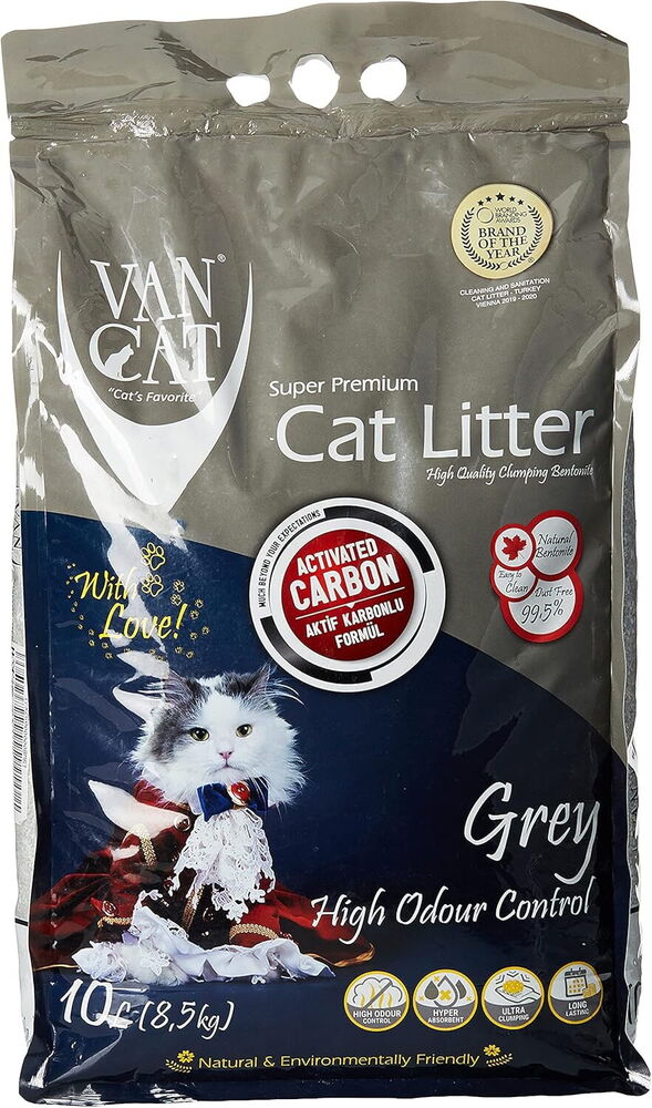 VANCAT KEDI KUMU AKTIF KARBONLU 8,5 KG
