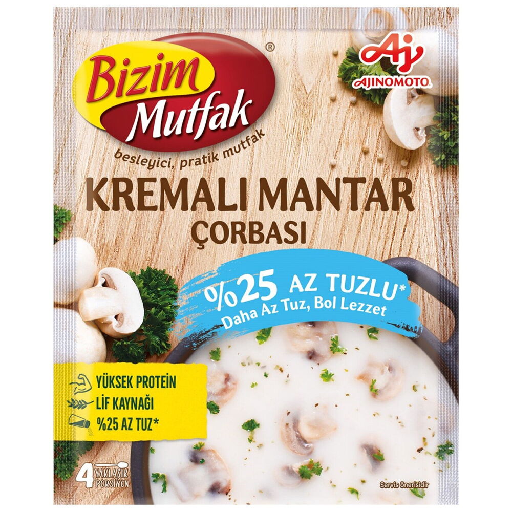 BM KREMALI MANTAR COR.AZ TUZLU 65G