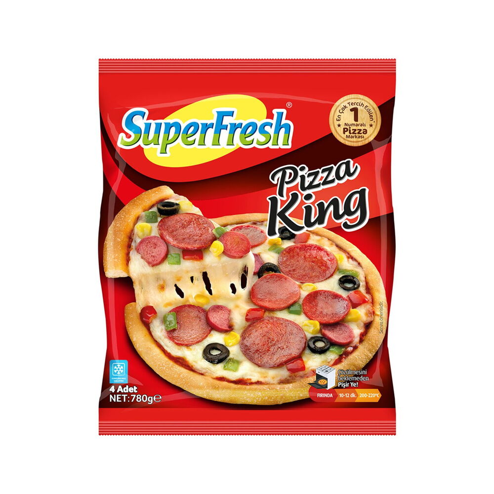 SUPERFRESH PIZZA KING 780GR