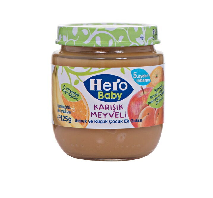 ULKER HERO BABY KAV.125 ML KARISIK MEYVELI*12
