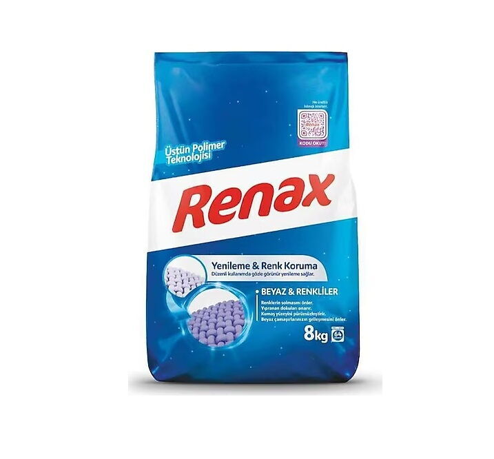 RENAX MATIK BEYAZ VE RENKLI 8 KG