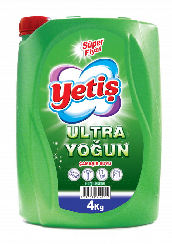 YETIS  ULTRA CAMASIR SUYU DAG ESINTISI 4 KG