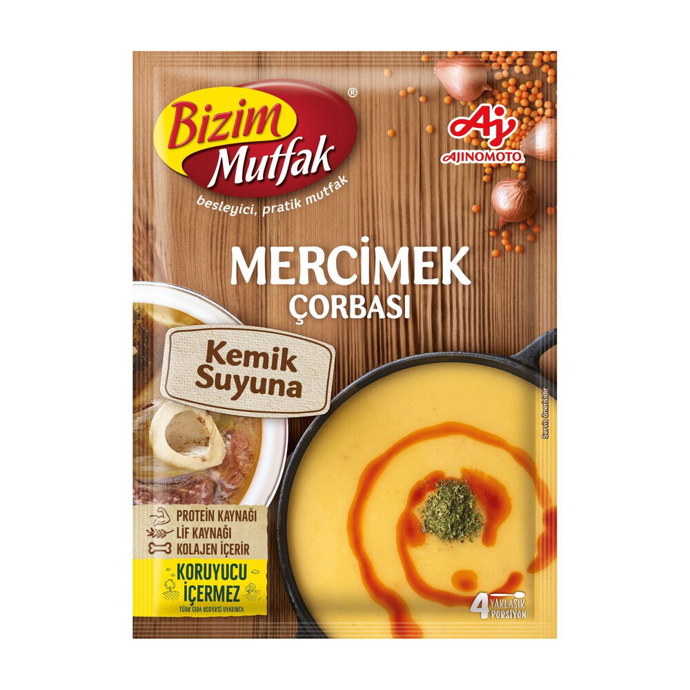 BM MUTFAK CORBA MERCIMEK KEMIK SUYUNA 72 GR