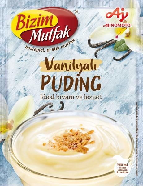 BIZIM MUTFAK VANILYALI PUDING 120 GR