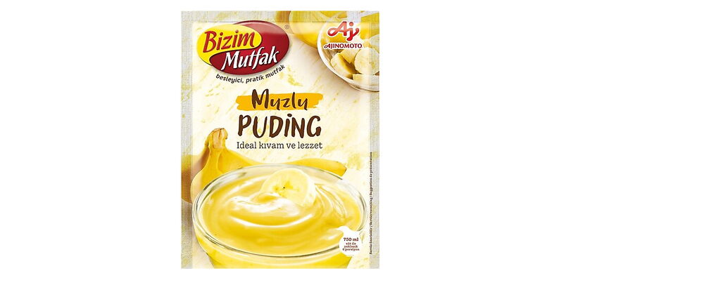 BIZIM MUTFAK MUZLU PUDING 125 GR