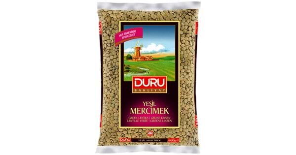 DURU YESIL MERCIMEK 1KG