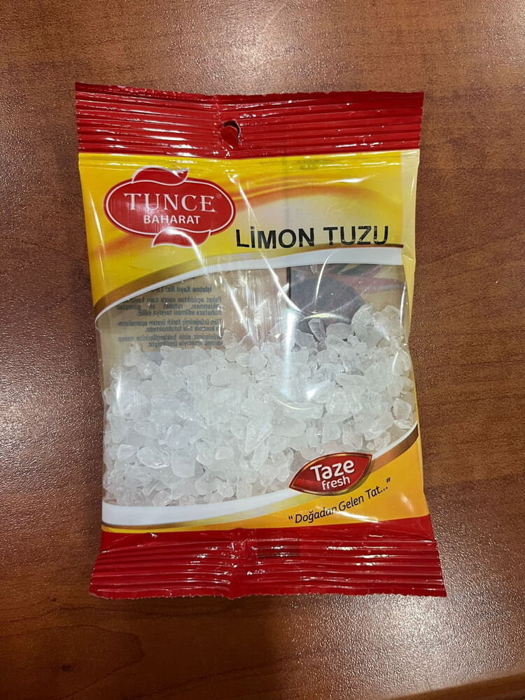 TUNCE LIMON TUZU 70 GR