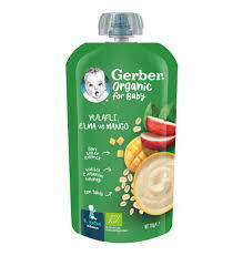 GERBER YULAFLI ELMA VE MANGO PURE 110 GR