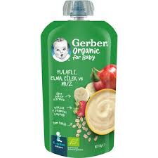 GERBER ORGANIK YULAFLI ELMA MUZ CILEK 110 GR