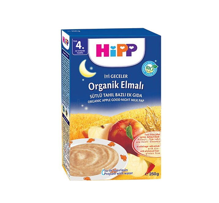 HIPP ORG.ELMA.SUTLU IYI GCLR 250 GR