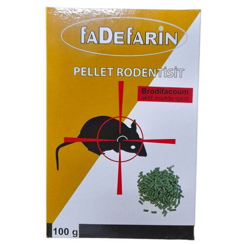 FADEFARIN FARE ZEHIRI PELLET 100 GR