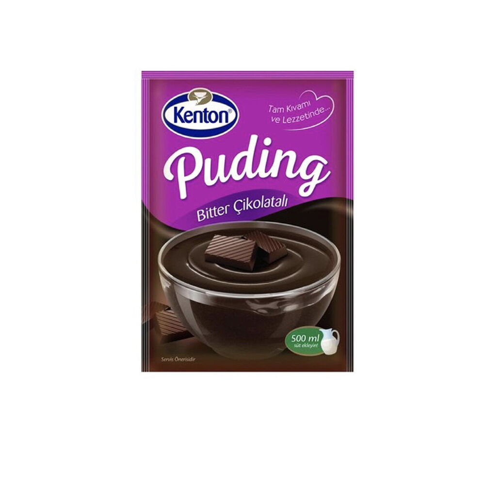 KENTON BITTER CIKOLATALI PUDING 100G
