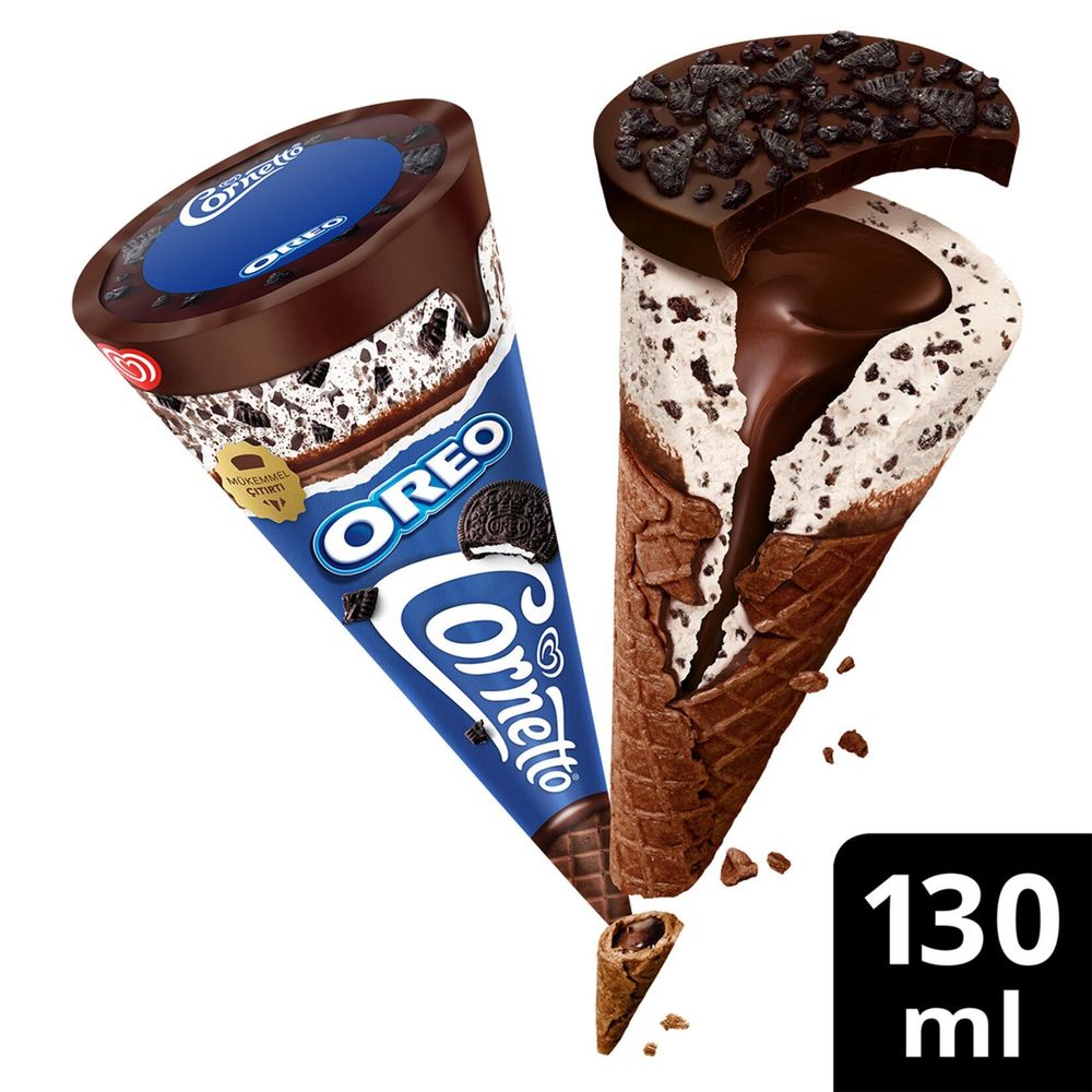 ALGIDA CORNETTO DISC OREO 130 ML