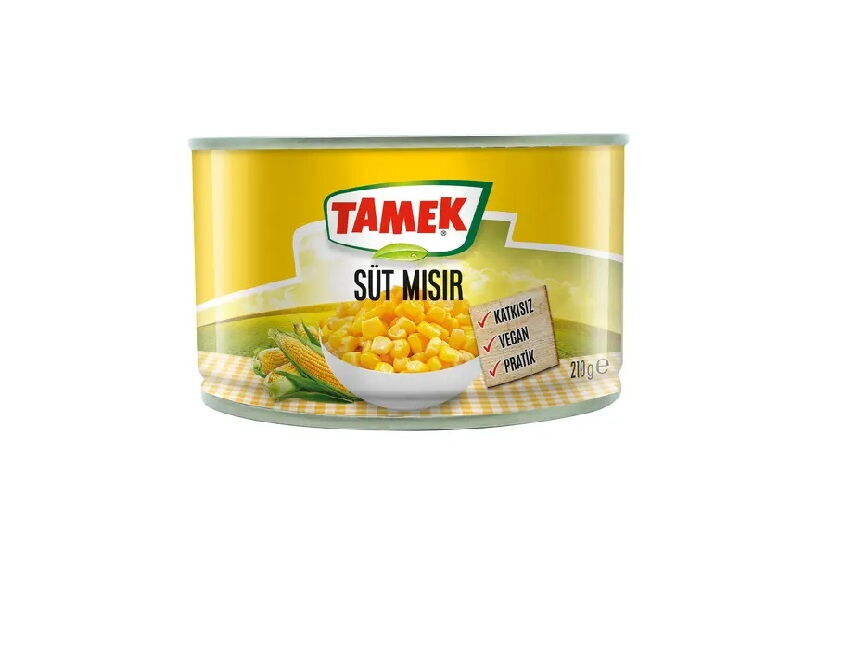 TAMEK MISIR KONSERVE 210 GR
