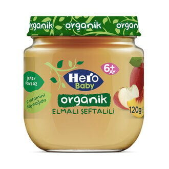 ULKER HERO BABY ORG.ELMA VE SEFTA 120 GR