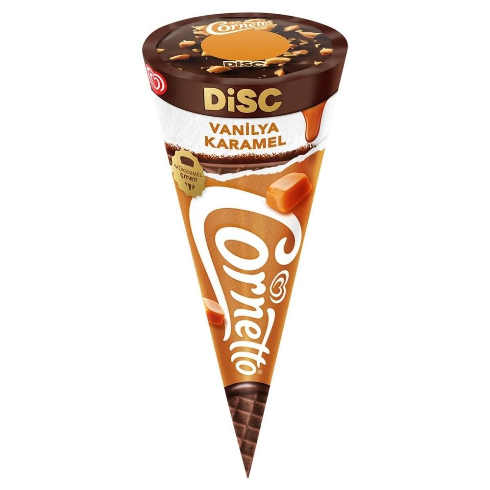 ALGIDA CORNETTO DISC VAN-KRML 130 ML
