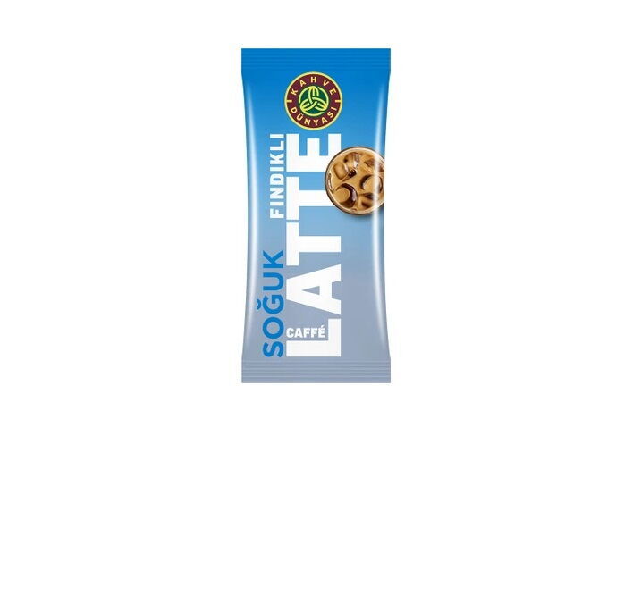 KAHVE DUNYASI SOGUK LATTE FINDIKLI 15GR