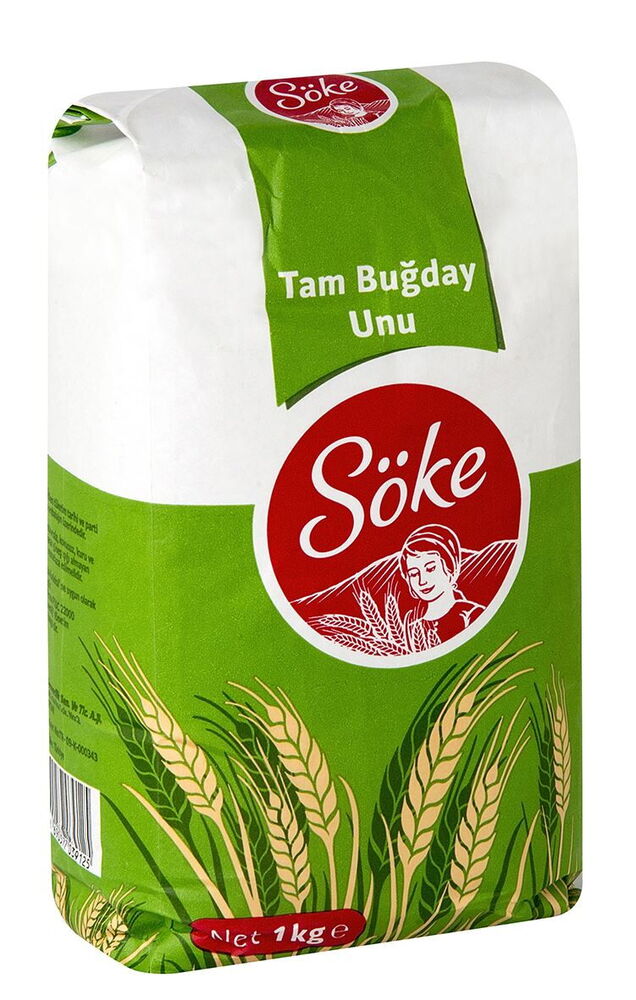 SOKE TAM BUGDAY UNU (YESIL) 1KG