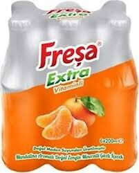 FRESA MANDALINA MAD.SUYU 6'LI