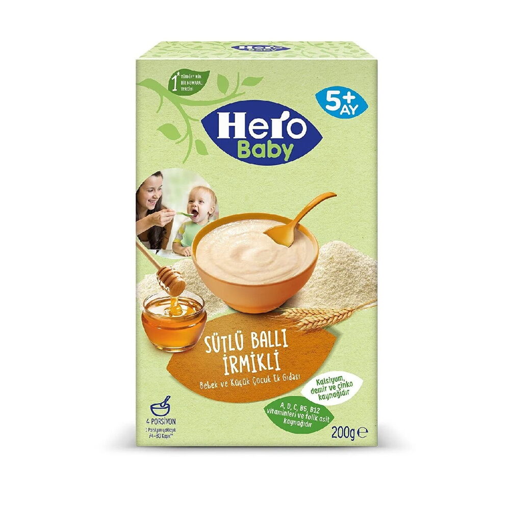 HERO BABY SUT.IRMIK BALLI KAS.MAMA 200 GR