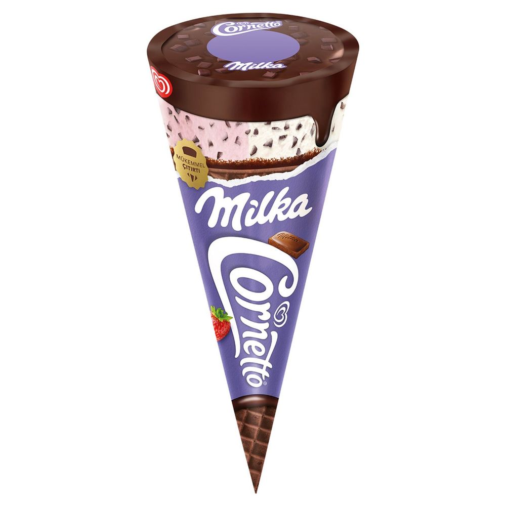ALGIDA MILKA CORNETTO DISC MILKA 130 ML