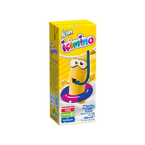 ICIMINO MUZLU SUT 180ML