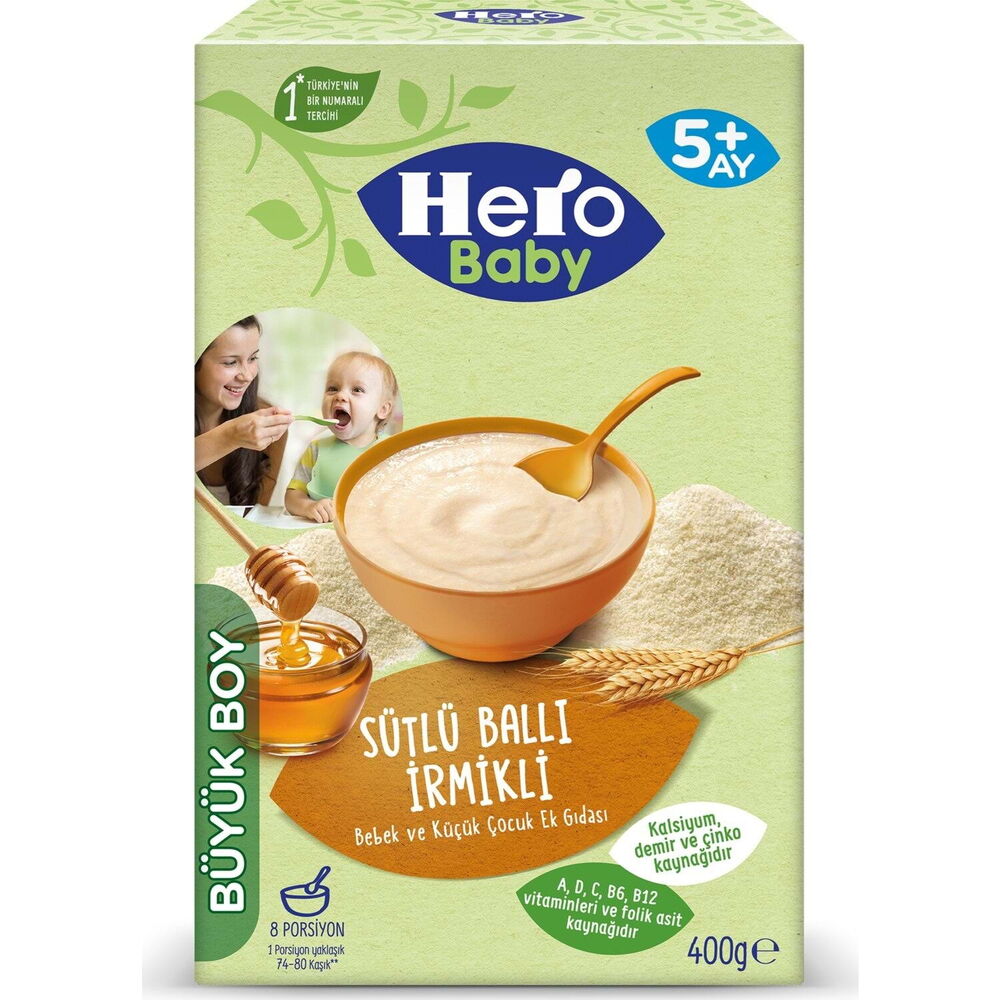 ULKER SUTLU BALLI IRMIKLI MAMA 400GR