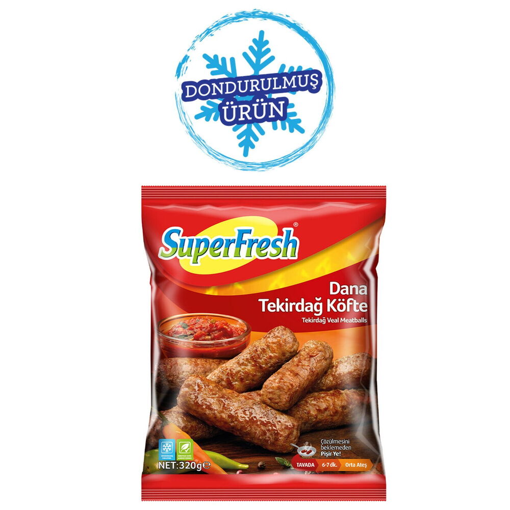 SUPERFRESH TEKIRDAG KOFTE 320GR