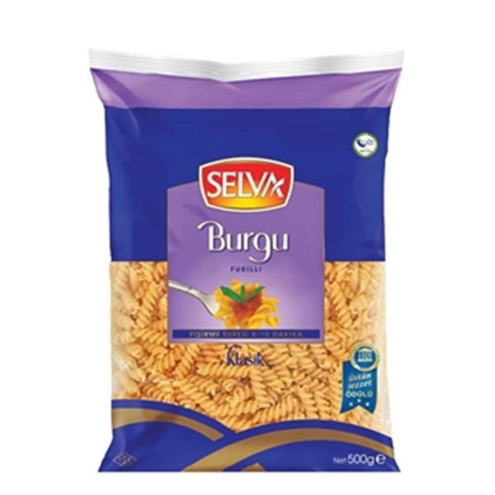SELVA BURGU MAKARNA 500 GR