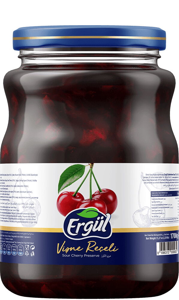ERGUL VISNE RECELI 800 GR