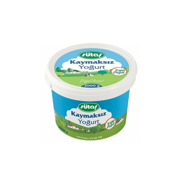 SUTAS KAYMAKSIZ YOGURT 2000GR