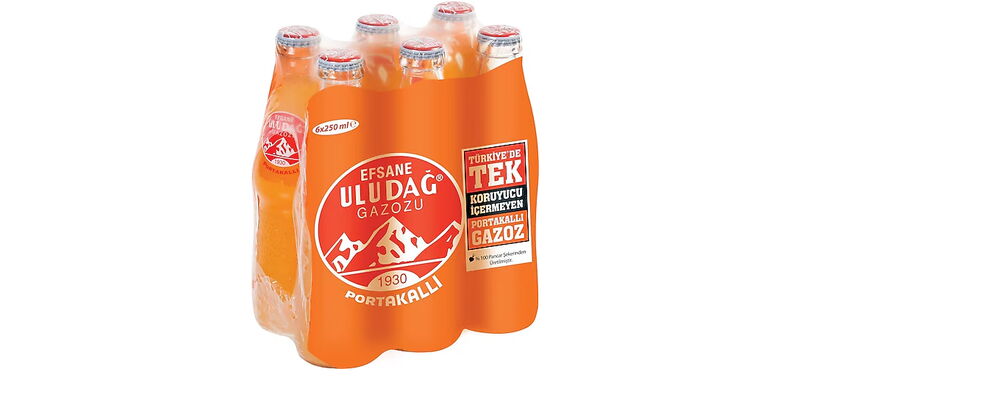 ULUDAG EFSANE GAZOZ PORT.250ML 6'LI