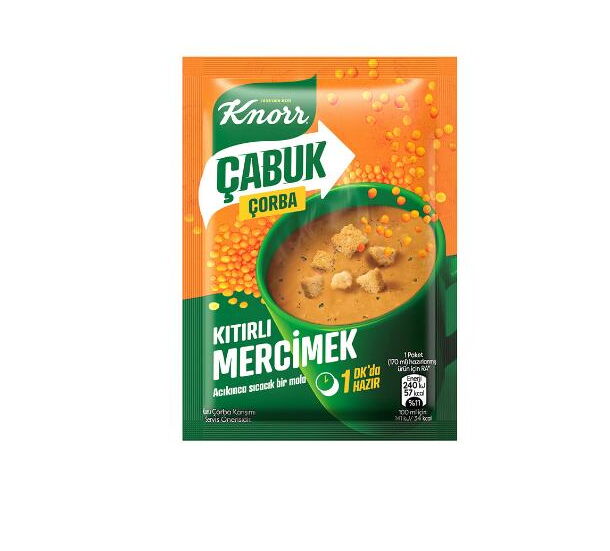 KNORR CAB.CORBA KITIRLI MERCIMEK 22 GR