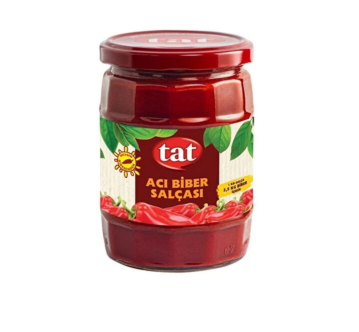 TAT BIBER SALCASI ACILI CAM EXTRA 550 GR (580 CC)