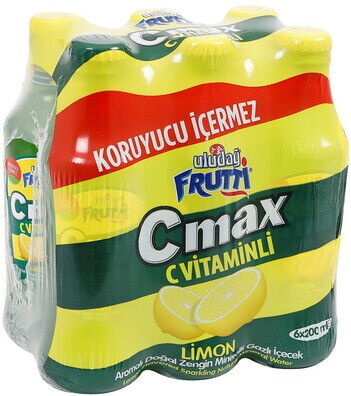 ULUDAG C MAX LIMON 6X200 ML