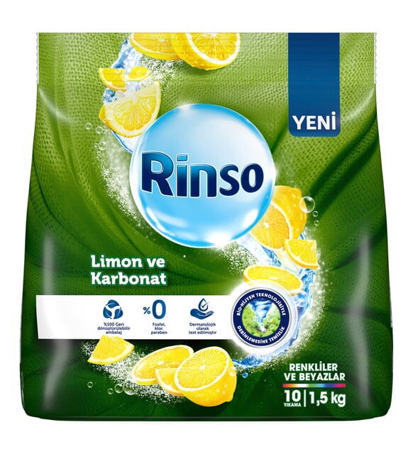 RINSOMATIK KONS 1,5 KG LIMON KARBONAT