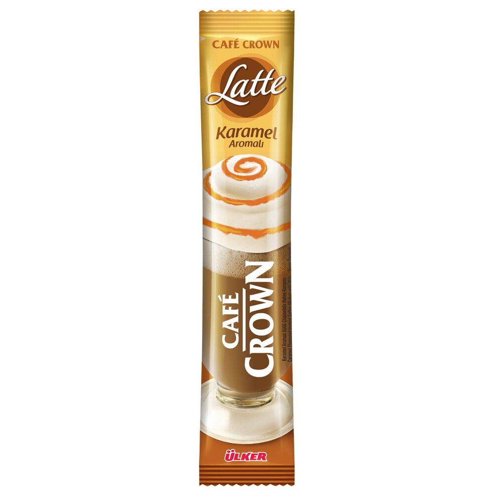 ULKER CAFE CROWN LATTE KARAMEL 17 GR