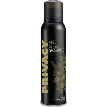 PRIVACY GOLD DEO 150 ML MEN 6AD*4PK