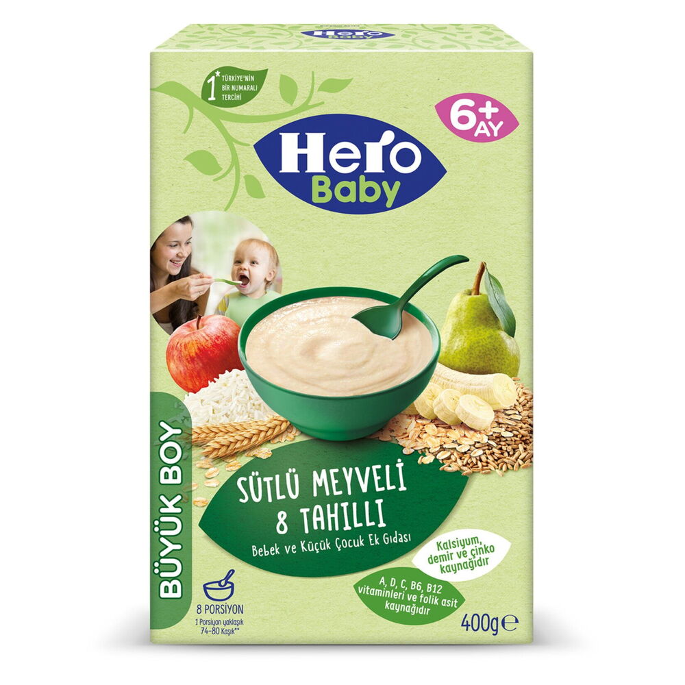 ULKER HERO BABY SUTLU MEY.TAH.400GR