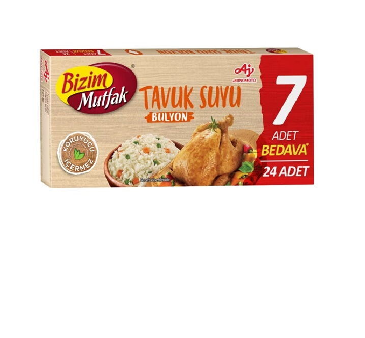 BIZIM MUTFAK TAVUK BULYON 24 TABLET