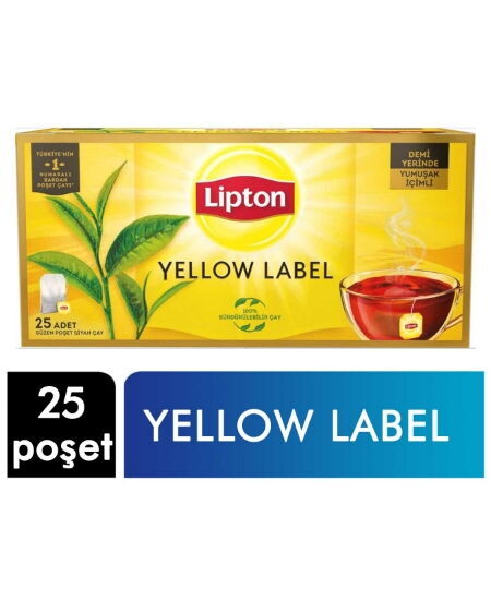 LIPTON YELLOW LABEL 25X2,0 GR