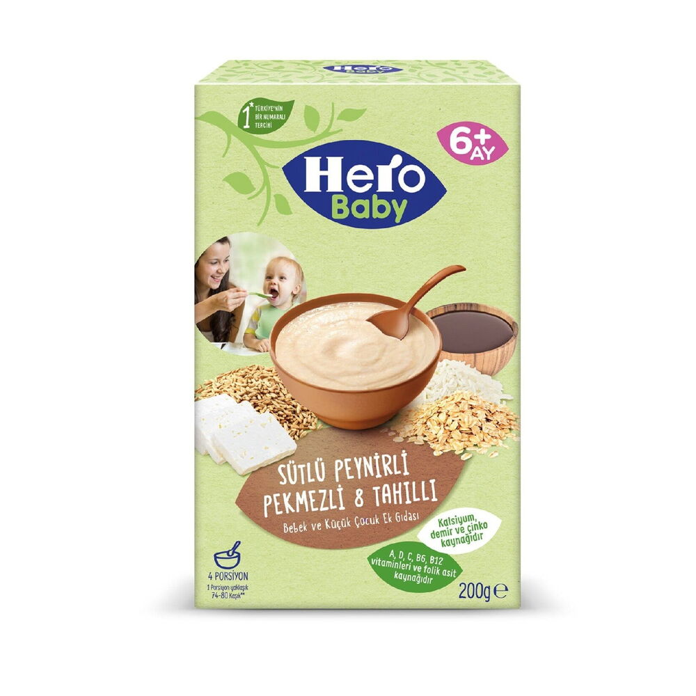 ULKER HERO BABY SUT.PEY.PEK. 8 TAHILLI 200 GR