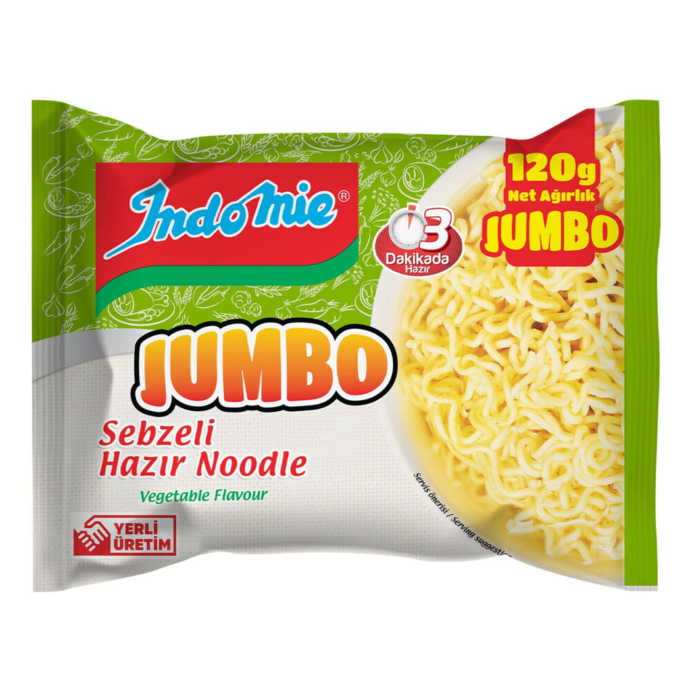 INDOMIE JUMBO SEBZELI 120GR