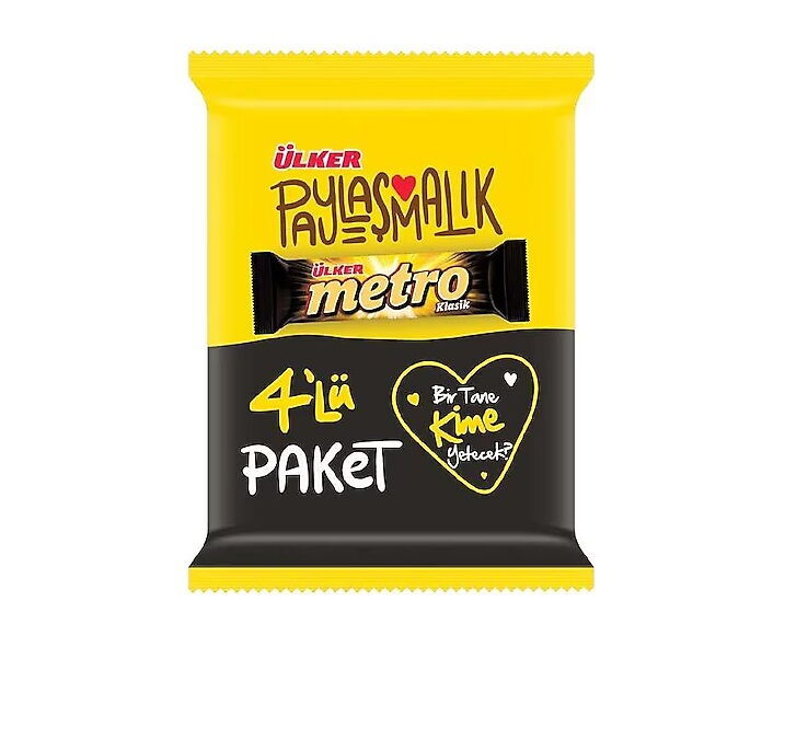 ULKER METRO KAP.BAR.36GR 4'LU