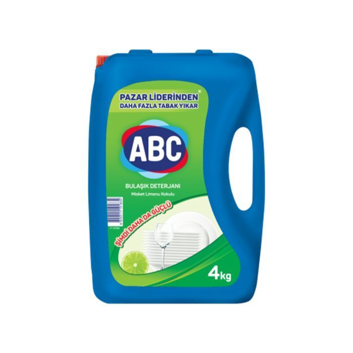 ABC BULASIK DETERJANI MISKET LIMONU 4 KG