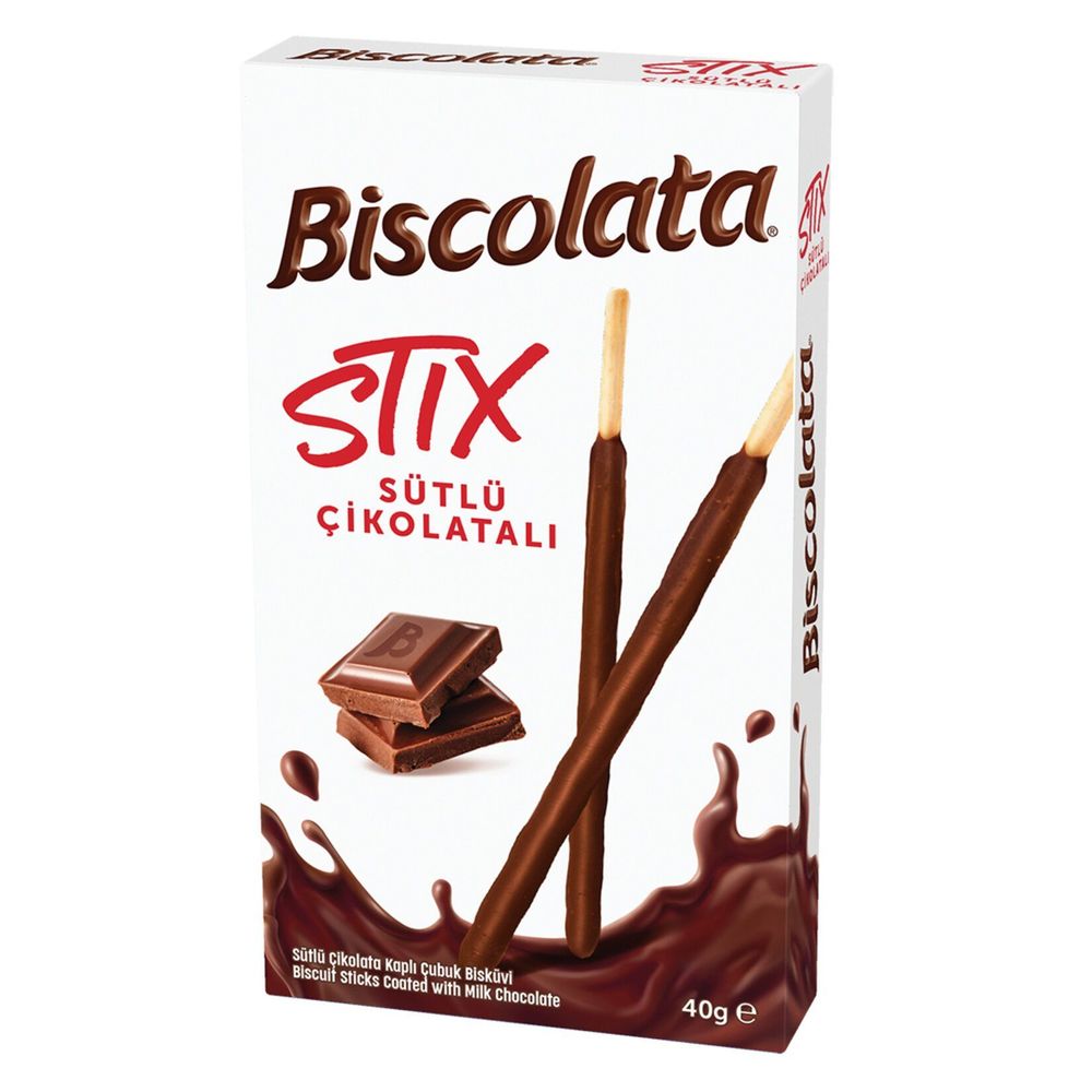 SOLEN BISCOLATA STIX SUTLU COK. 40GR
