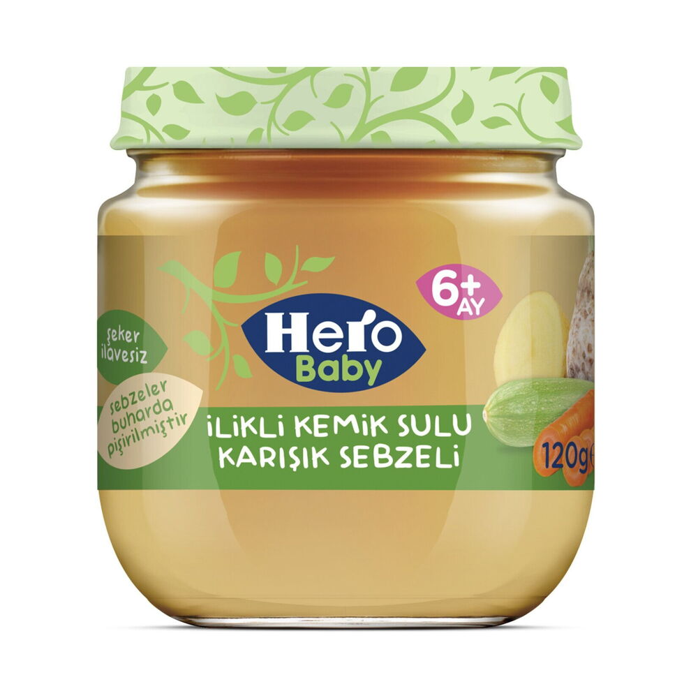 ULKER HERO BABY KEMIK SULU KAR.SEB.120GR