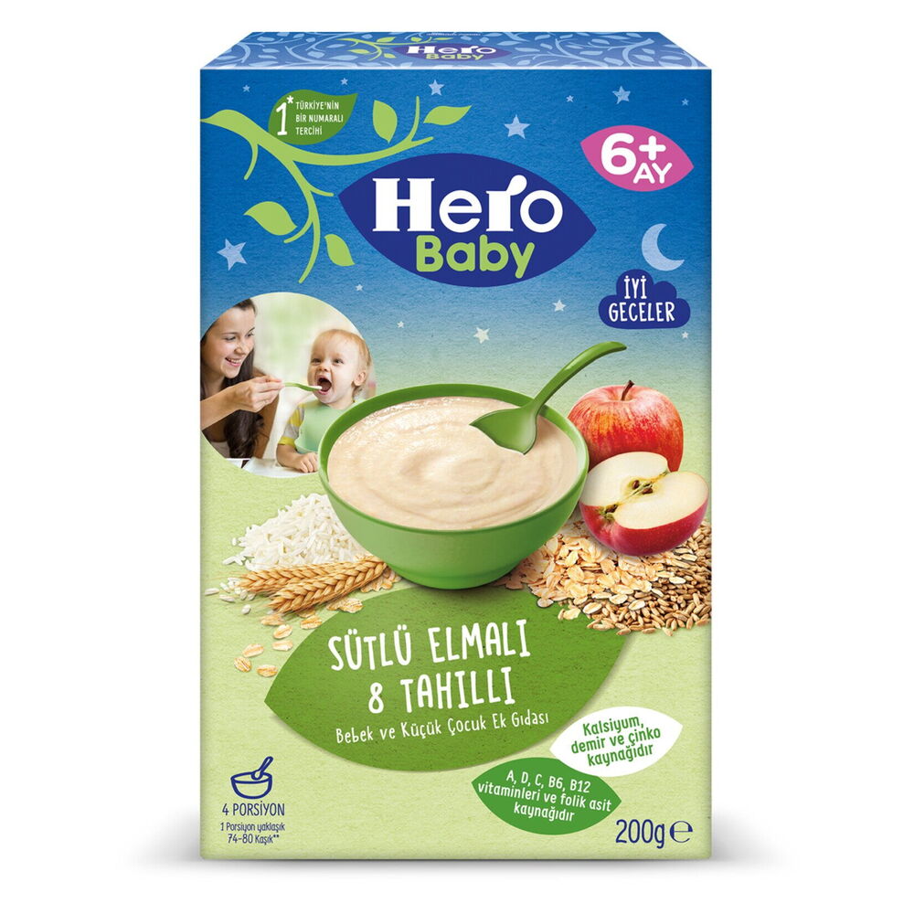 HERO BABY SUTLU TAH.ELMALI 200 GR