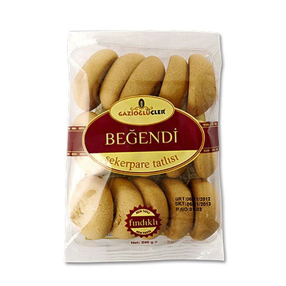 BEGENDI SEKERPARE FINDIKLI 240GR
