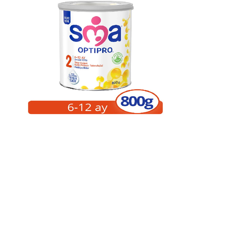 SMA OPTIPRO 6-12 AY BEBEK SUTU NO:2 800GR